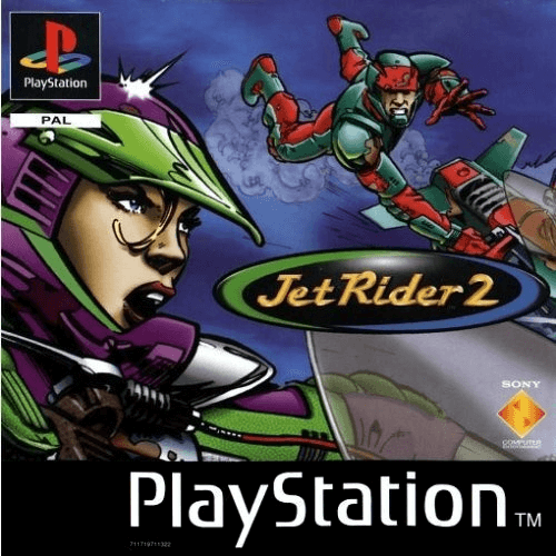 Jet Rider 2 box art for Playstation
